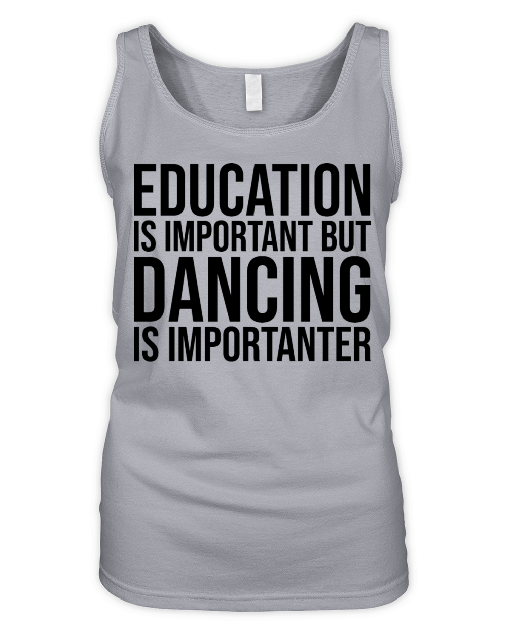 Dancing Is Importanter Organic Women's Tank Top