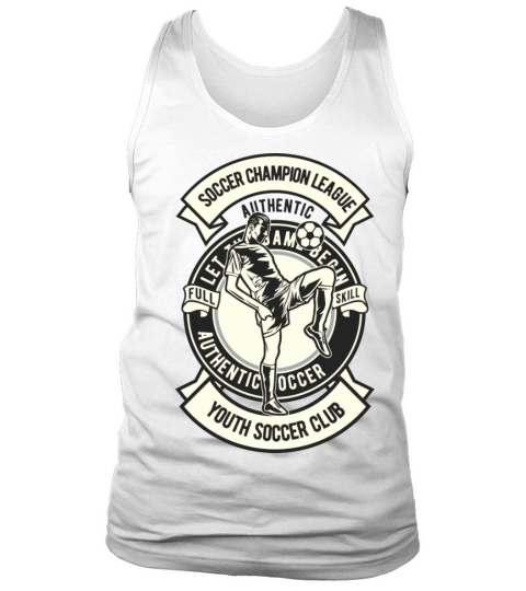 Soccer Champion League Vintage Retro Classic Tank Top Unisex