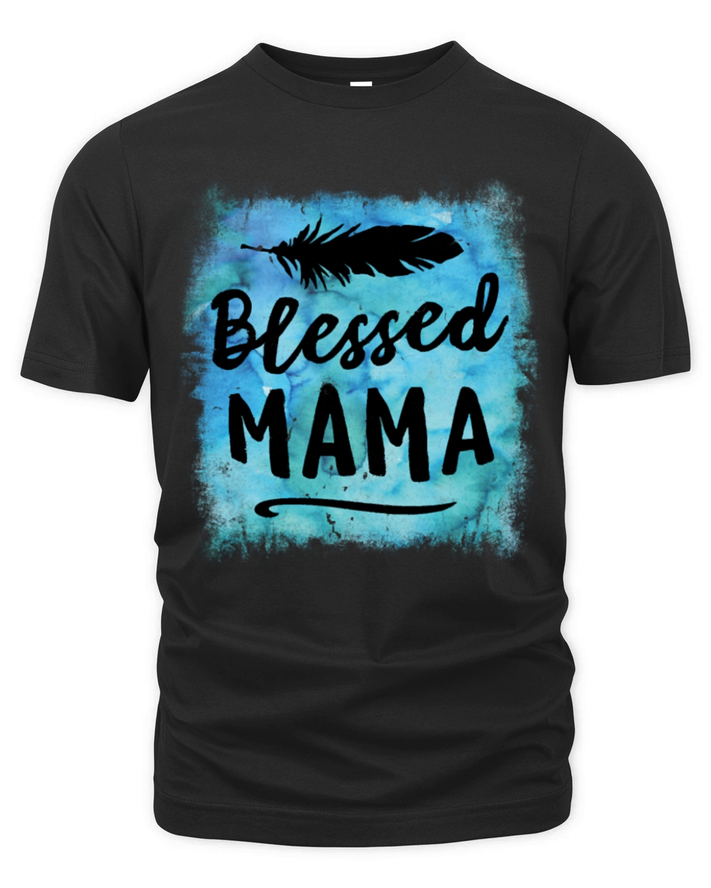 Blessed Mama Puerto Rico Mom Mothers Day Organic Unisex T-shirt