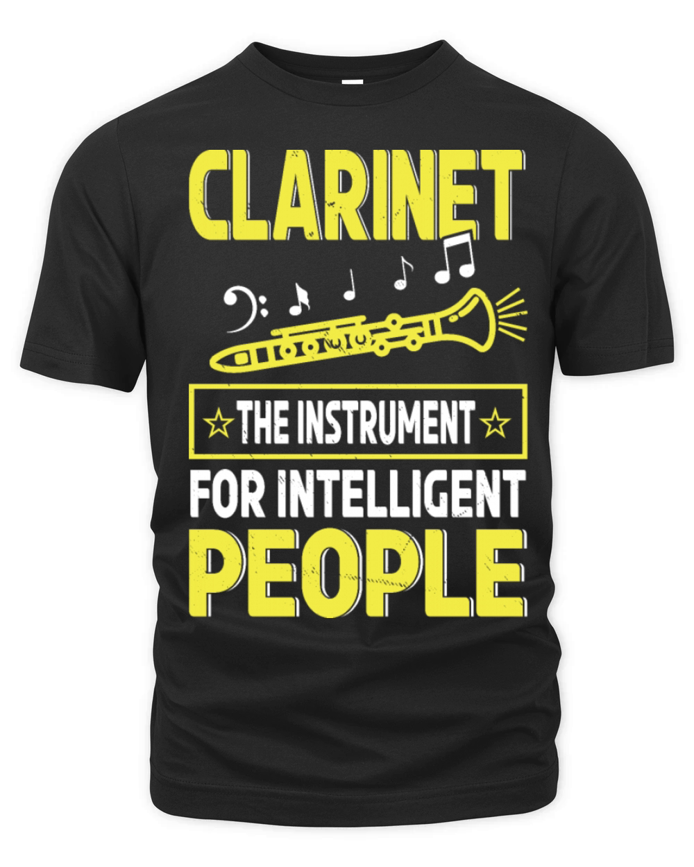 Clarinet The Instrument For Intelligent People Organic Unisex T-shirt