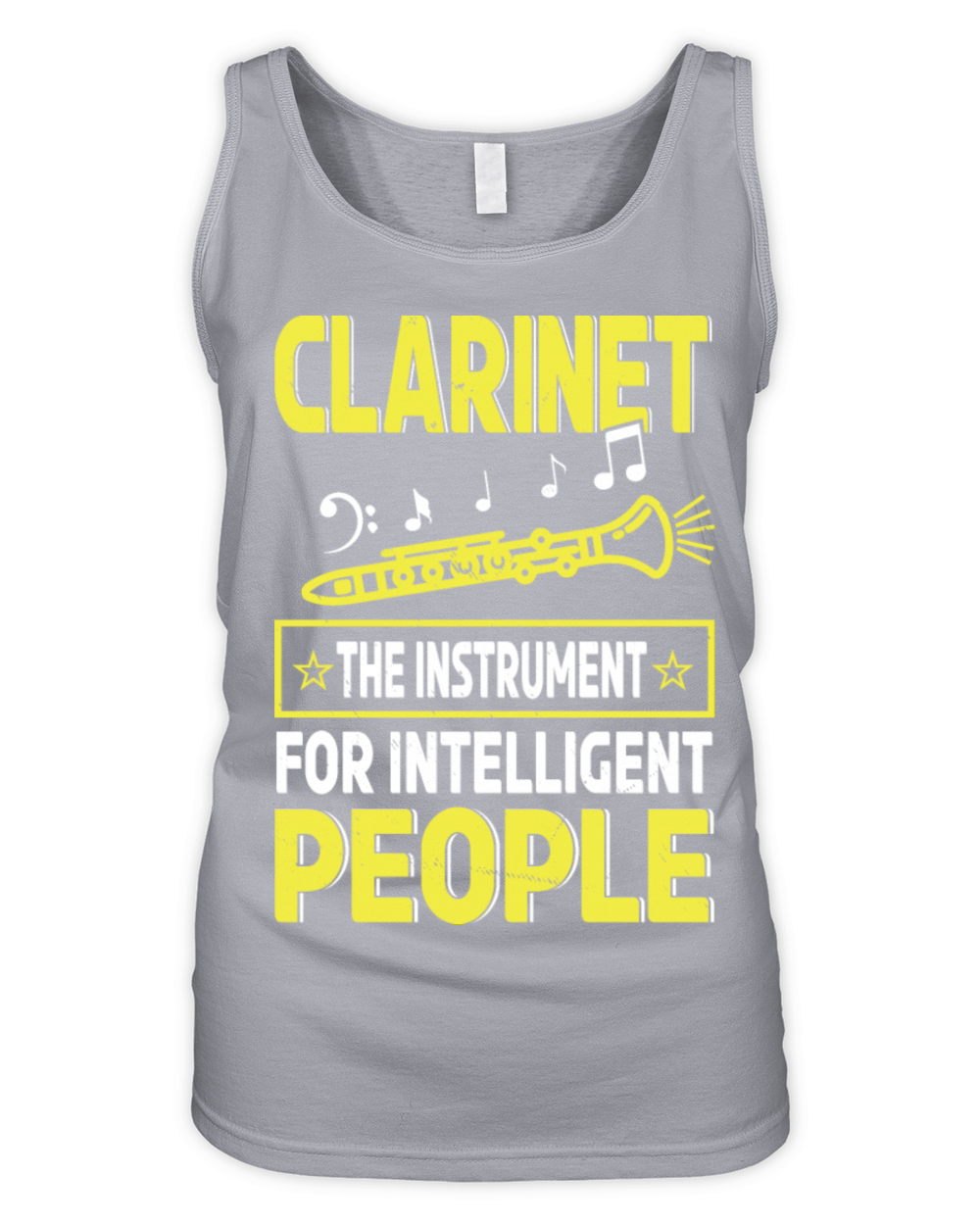 Clarinet The Instrument For Intelligent People Organic Women's Tank Top
