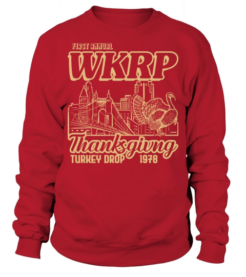 Thanksgiving Turkey Drop Cincinnati 1978 Vintage Sweatshirt Unisex