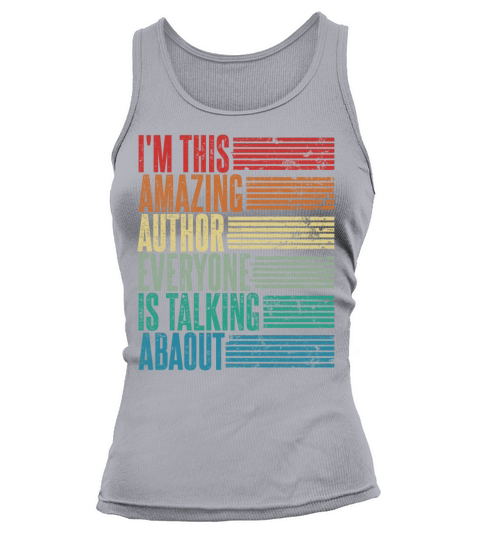 Vintage Author Profession Gift Retro Tank top Woman