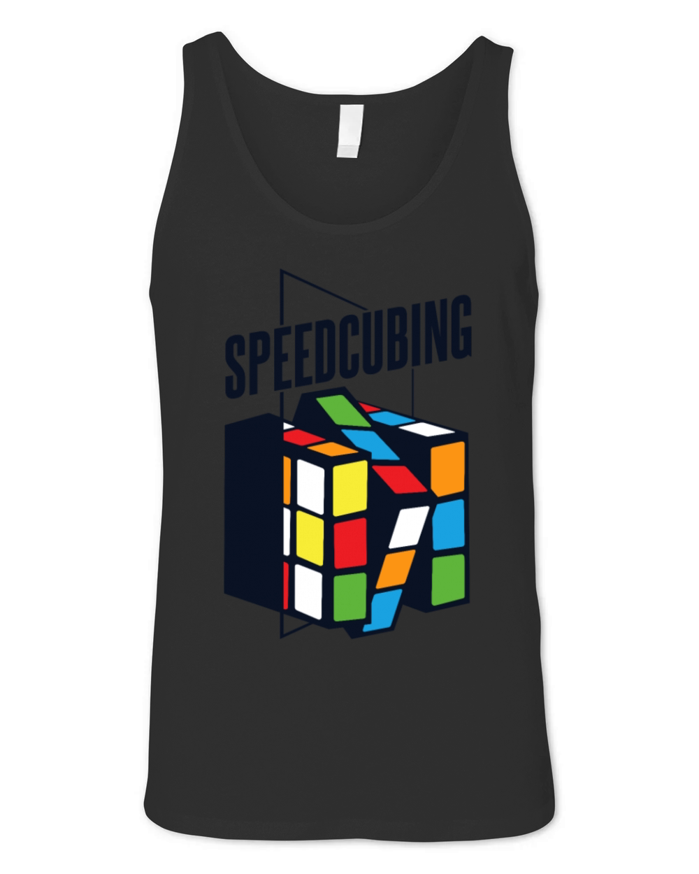 Speedcubing Cubing Speedsolving Speedcubing Speed Unisex Jersey Tank