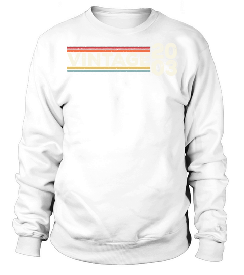 Vintage 2003 Gifts Legend for 20 Years Old - 20th Sweatshirt Unisex