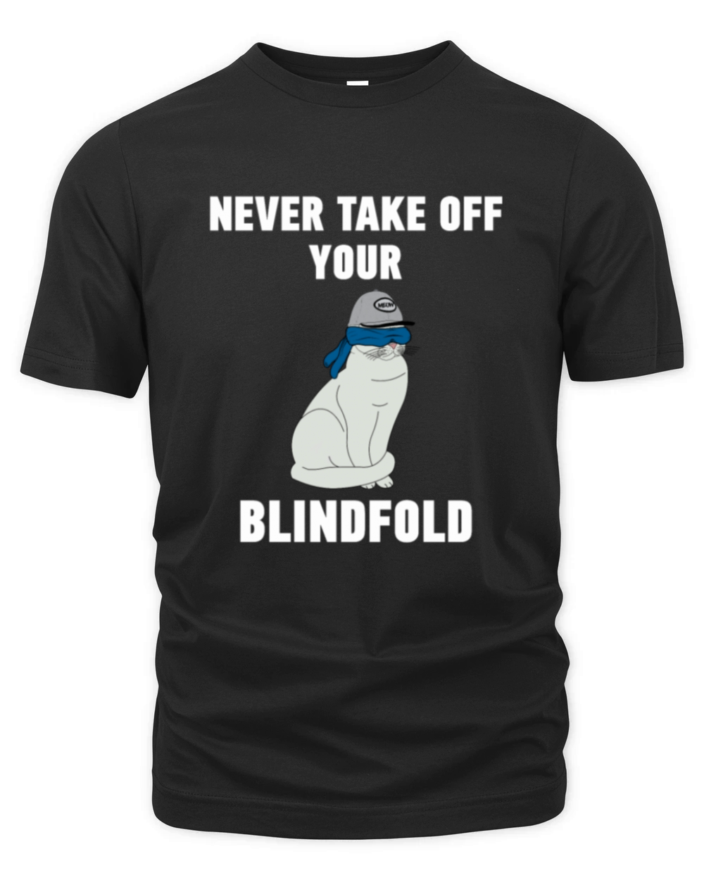 blindfold unblindfold cat kitten movie Organic Unisex T-shirt