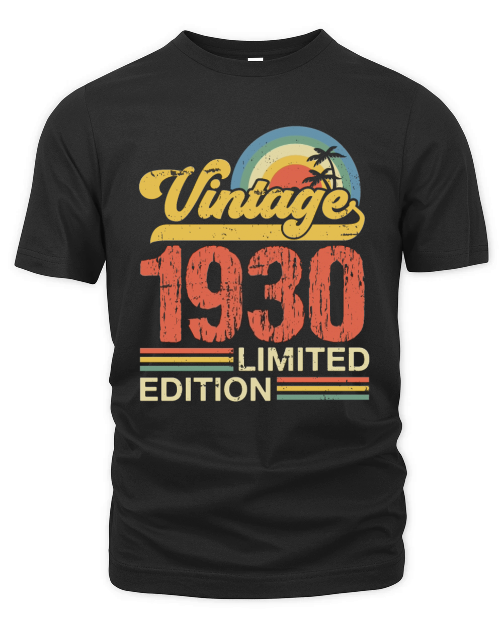 Retro Vintage 1930 Limited Edition Organic Unisex T-shirt