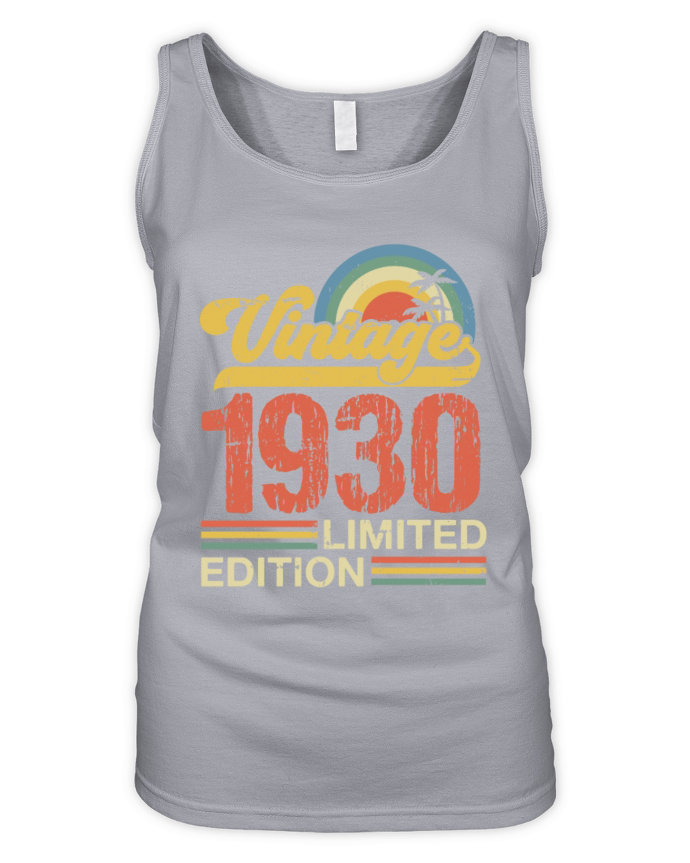 Retro Vintage 1930 Limited Edition Organic Women's Tank Top
