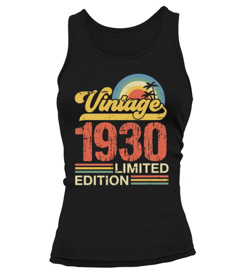Retro Vintage 1930 Limited Edition Tank top Woman