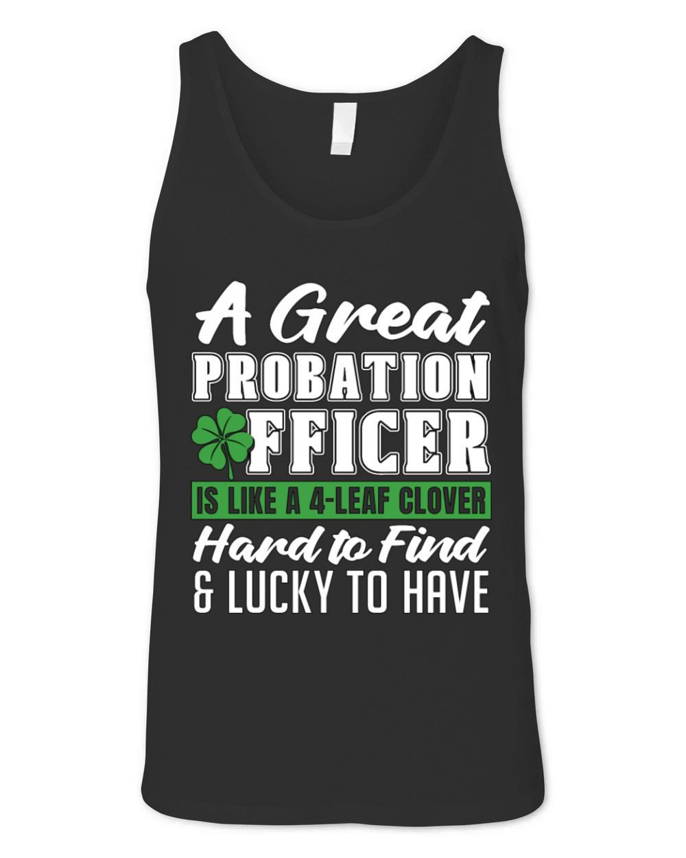 A Great Probation Officer Is Corrections Officers Unisex Jersey Tank