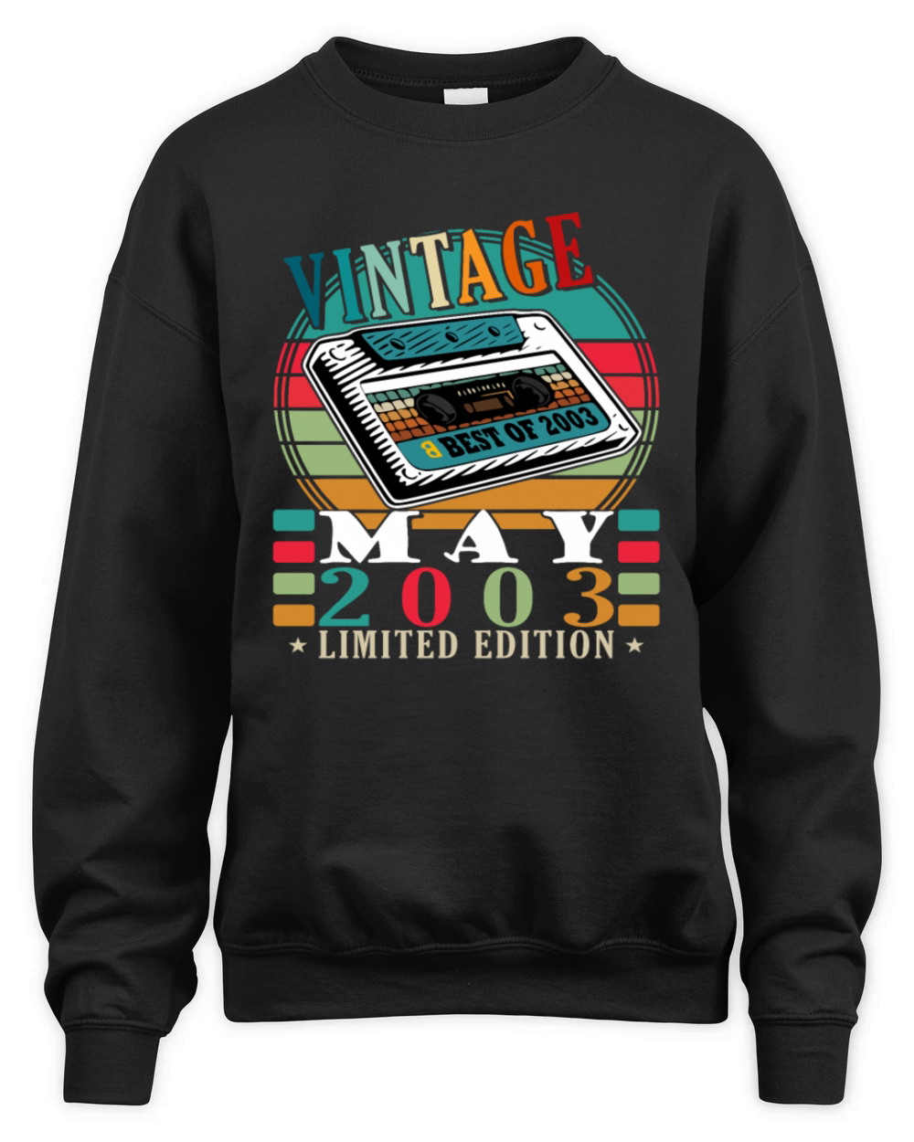 20th birthday may 2003 vintage gift Unisex Premium Crewneck Sweatshirt