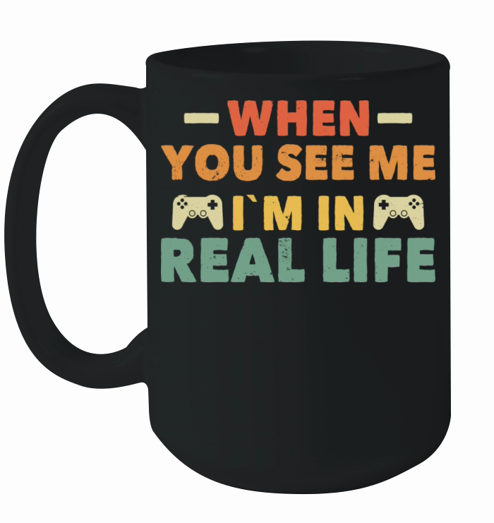 Real Life Vintage Ceramic Mug