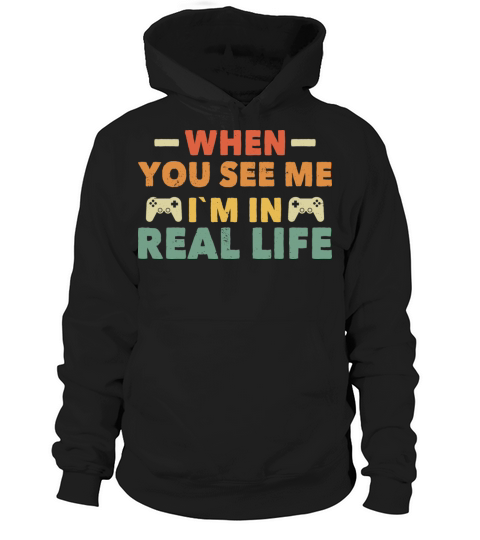 Real Life Vintage Hoodie Unisex