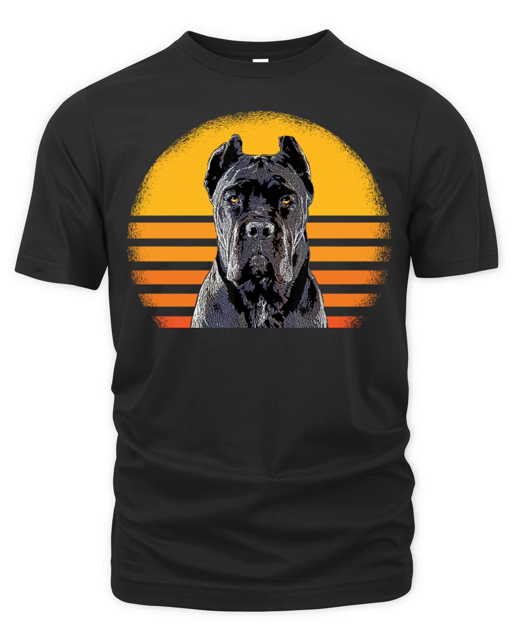 Cane Corso Dog Retro Vintage Organic Unisex T-shirt