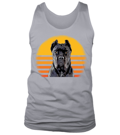 Cane Corso Dog Retro Vintage Tank Top Unisex