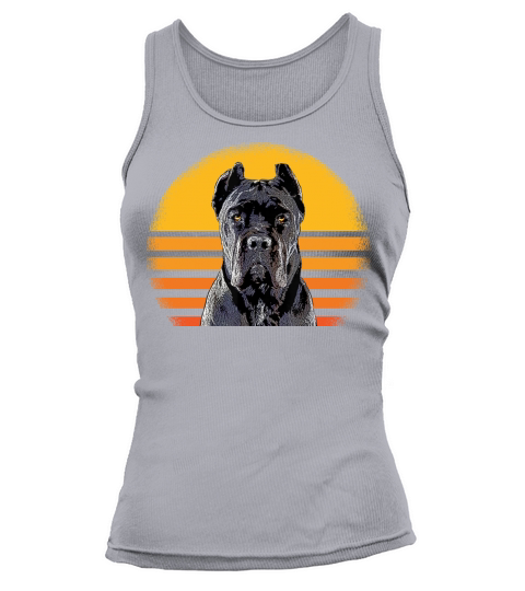 Cane Corso Dog Retro Vintage Tank top Woman