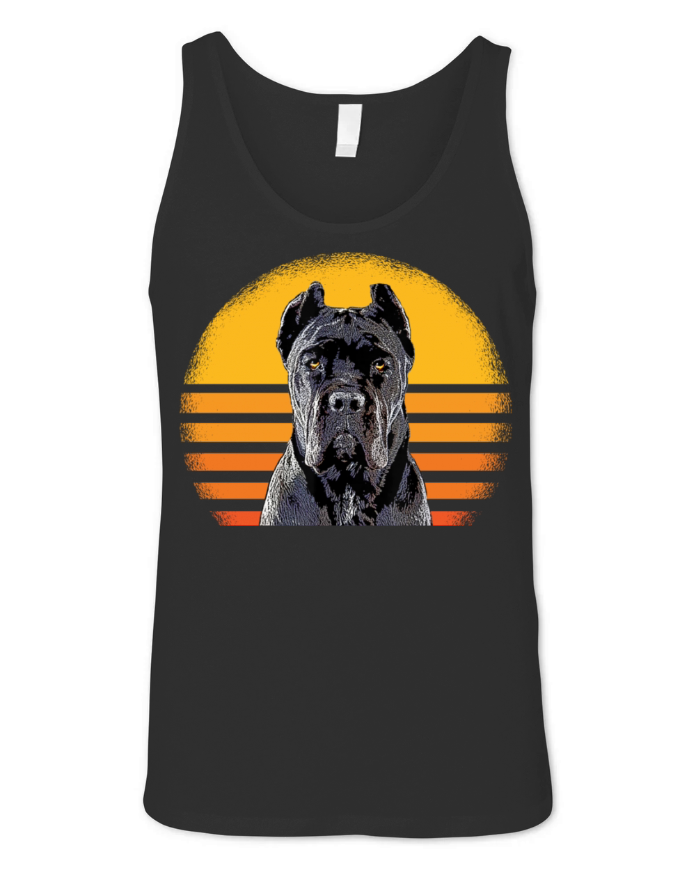 Cane Corso Dog Retro Vintage Unisex Jersey Tank