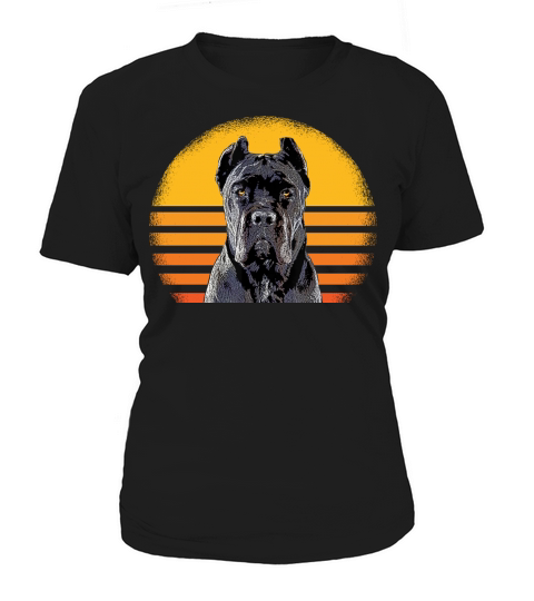 Cane Corso Dog Retro Vintage Women's T-Shirt