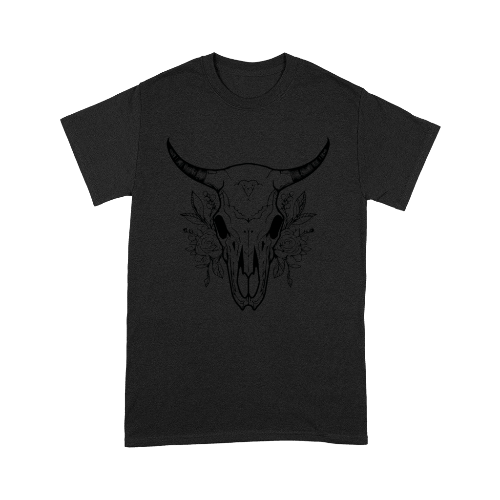 Cow Skull Boho Premium T-shirt