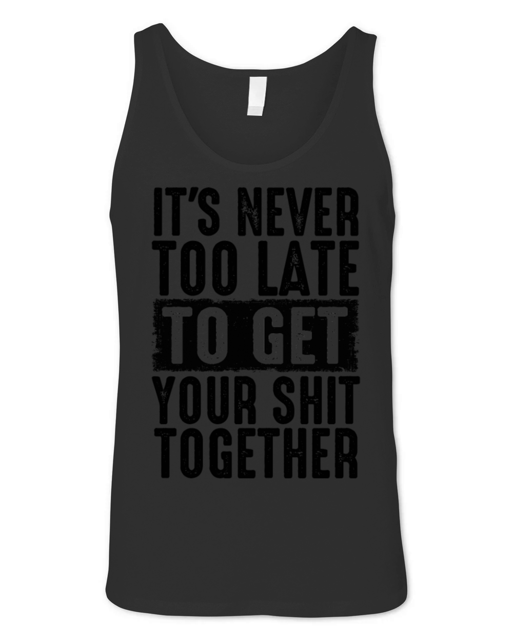 Positive Inspiration Men Women Funny Motivation Unisex Jersey Tank