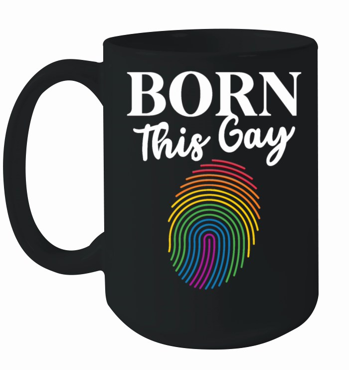 Born This Gay Sexual Diversity Gay Pride LGBTQ Ceramic Mug