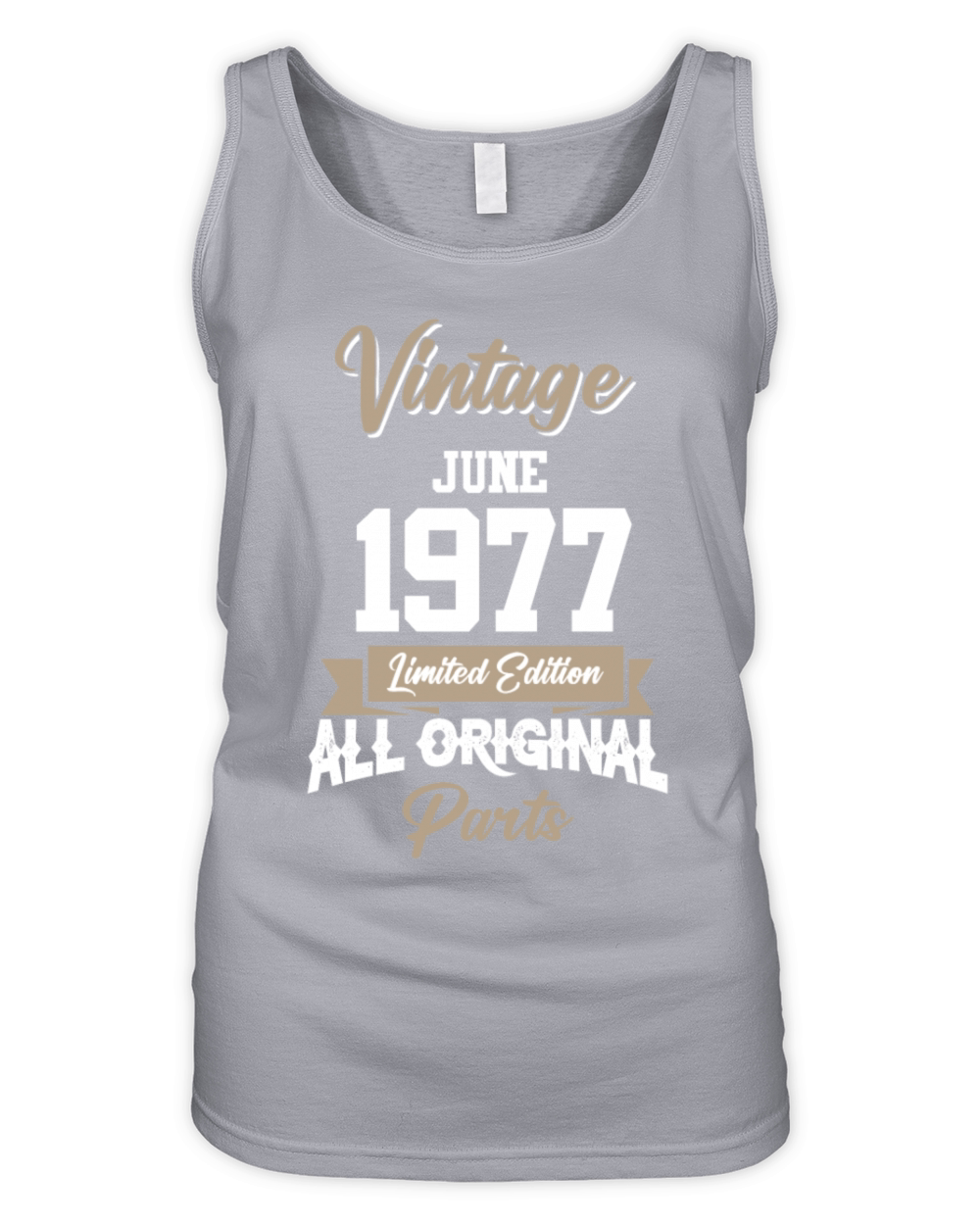 June 1964 Vintage Birthday Present Organic Women's Tank Top