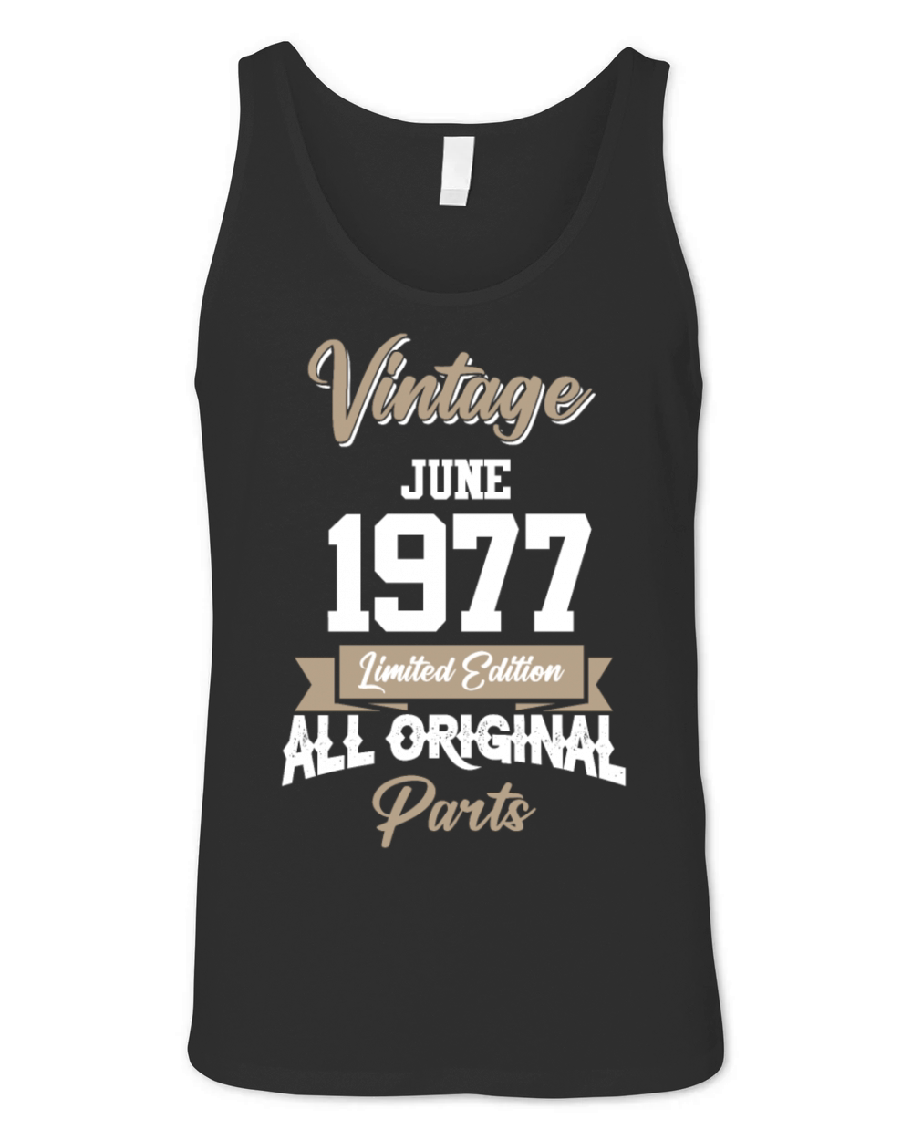 June 1964 Vintage Birthday Present Unisex Jersey Tank