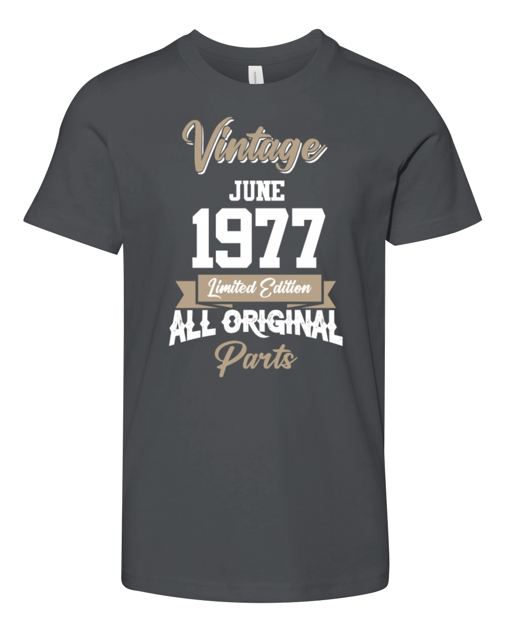 June 1964 Vintage Birthday Present Youth Unisex Jersey Tee