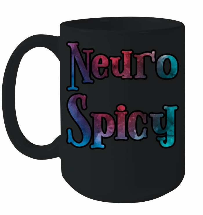 Neuro Spicy watercolor Ceramic Mug
