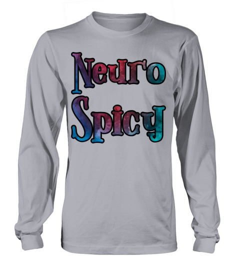 Neuro Spicy watercolor Long sleeved Unisex