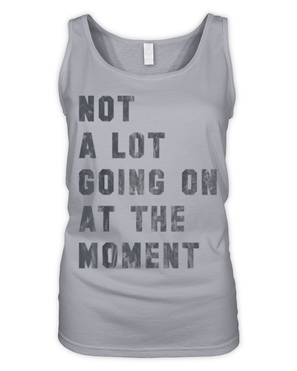 Not A Lot Going On At The Moment Funny Vintage Organic Women's Tank Top
