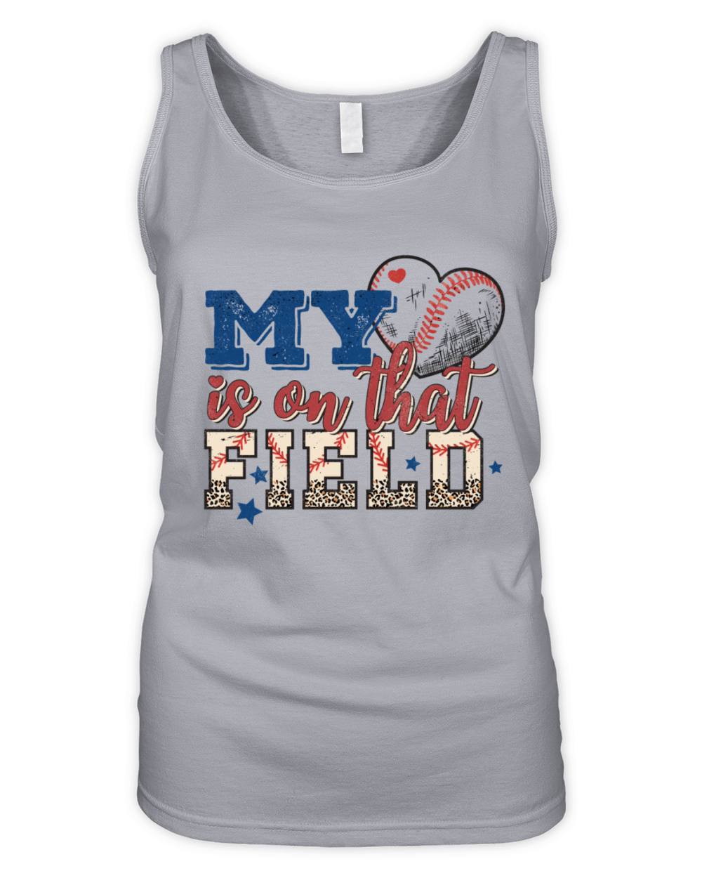 Retro vintage Baseball mom Gift For mothers day Organic Women's Tank Top