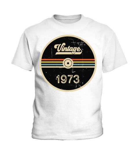 Vintage 1973 - 50th Birthday Classic Born 1973 Kids T-Shirt