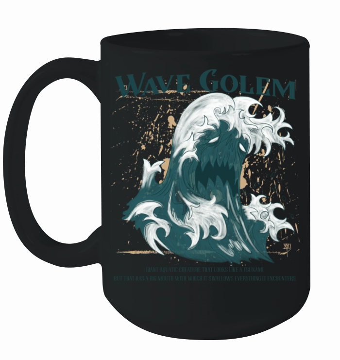 Wave Golem Ceramic Mug