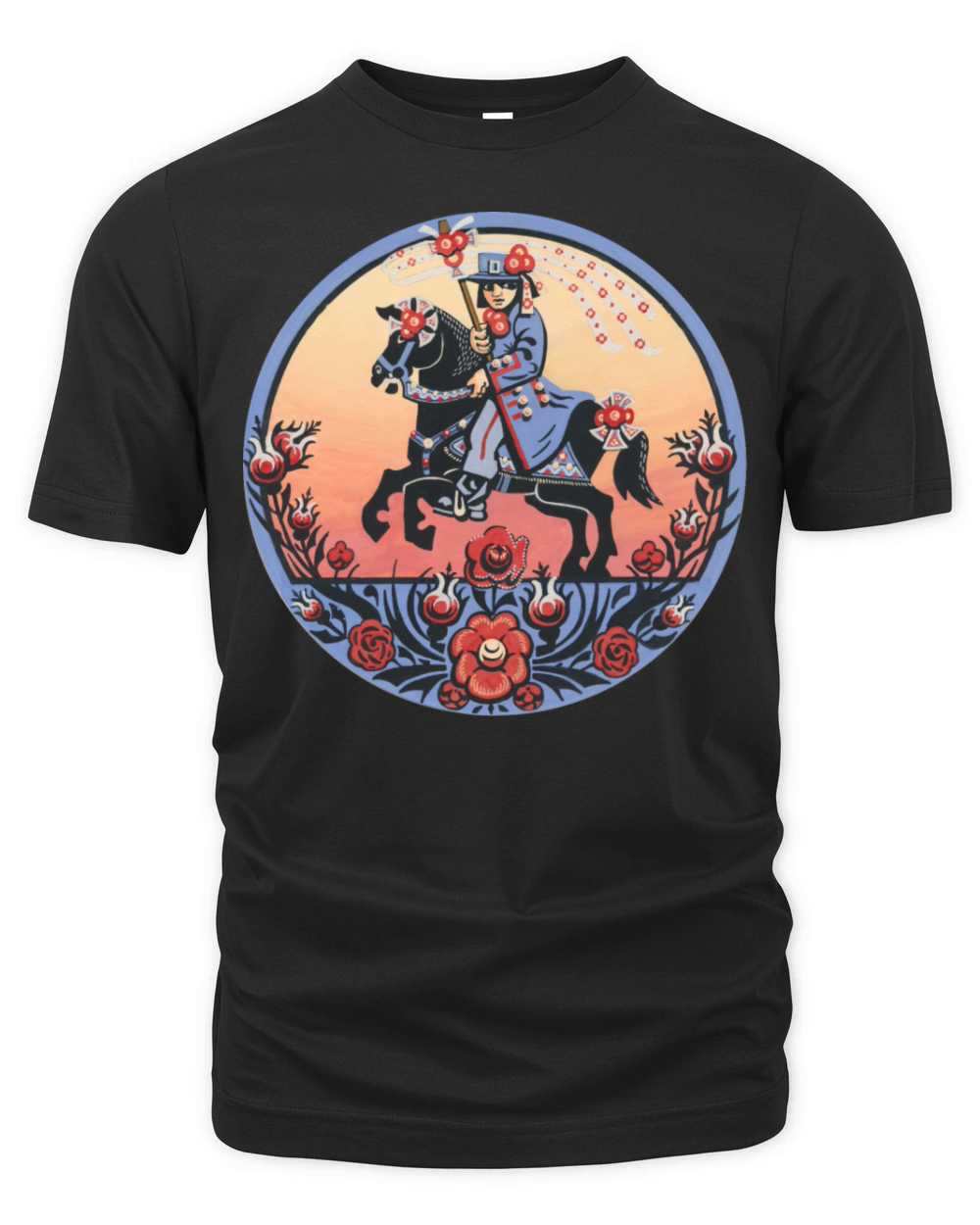 Sorbian wendish folklore - Braschka Organic Unisex T-shirt