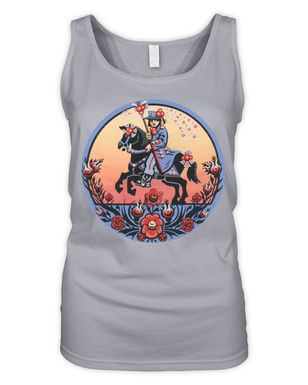 Sorbian wendish folklore - Braschka Organic Women's Tank Top