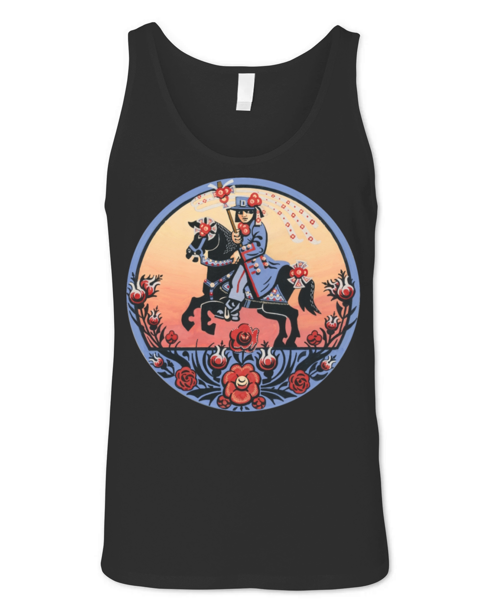 Sorbian wendish folklore - Braschka Unisex Jersey Tank
