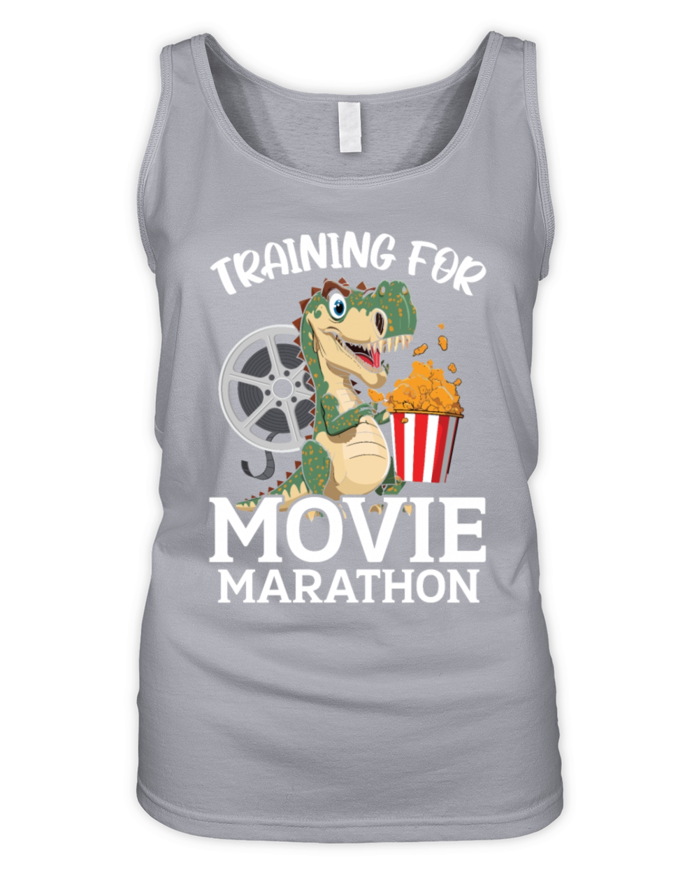 Training For Movie Marathon Movie Lover Cinema Organic Women's Tank Top