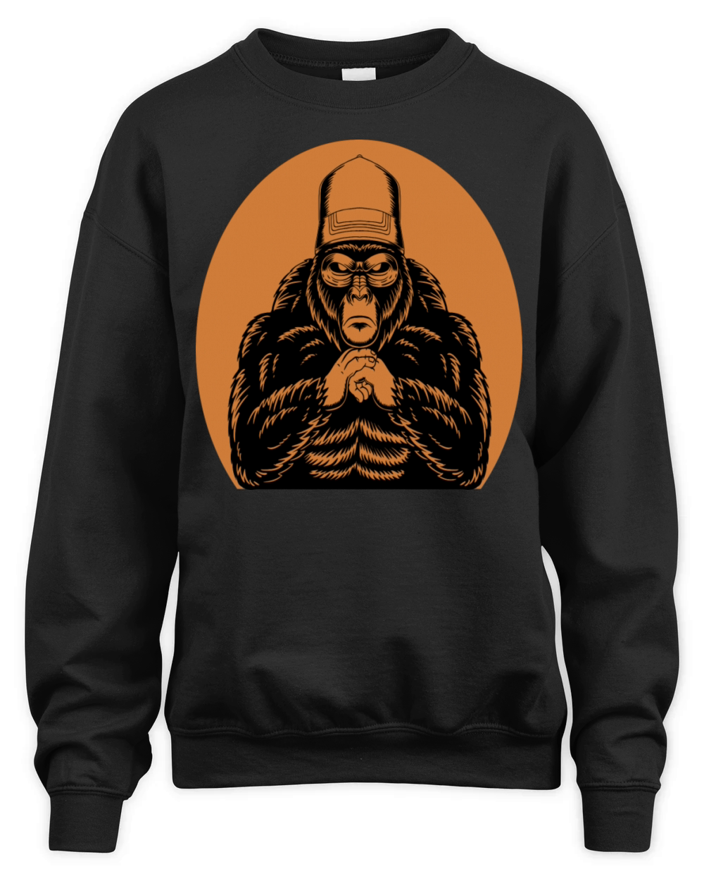 cool gorilla retro Unisex Premium Crewneck Sweatshirt