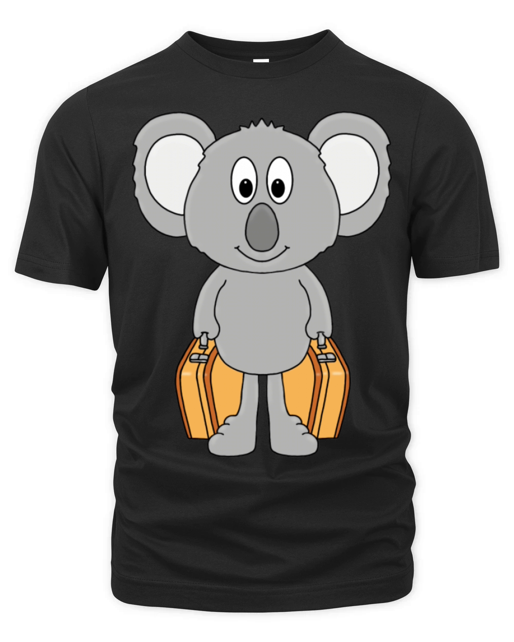 Koala Koffer Suitcases Reise Travel Urlaub Ferien Organic Unisex T-shirt