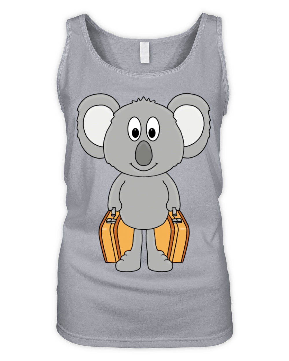 Koala Koffer Suitcases Reise Travel Urlaub Ferien Organic Women's Tank Top