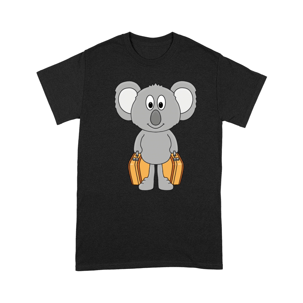 Koala Koffer Suitcases Reise Travel Urlaub Ferien Premium T-shirt