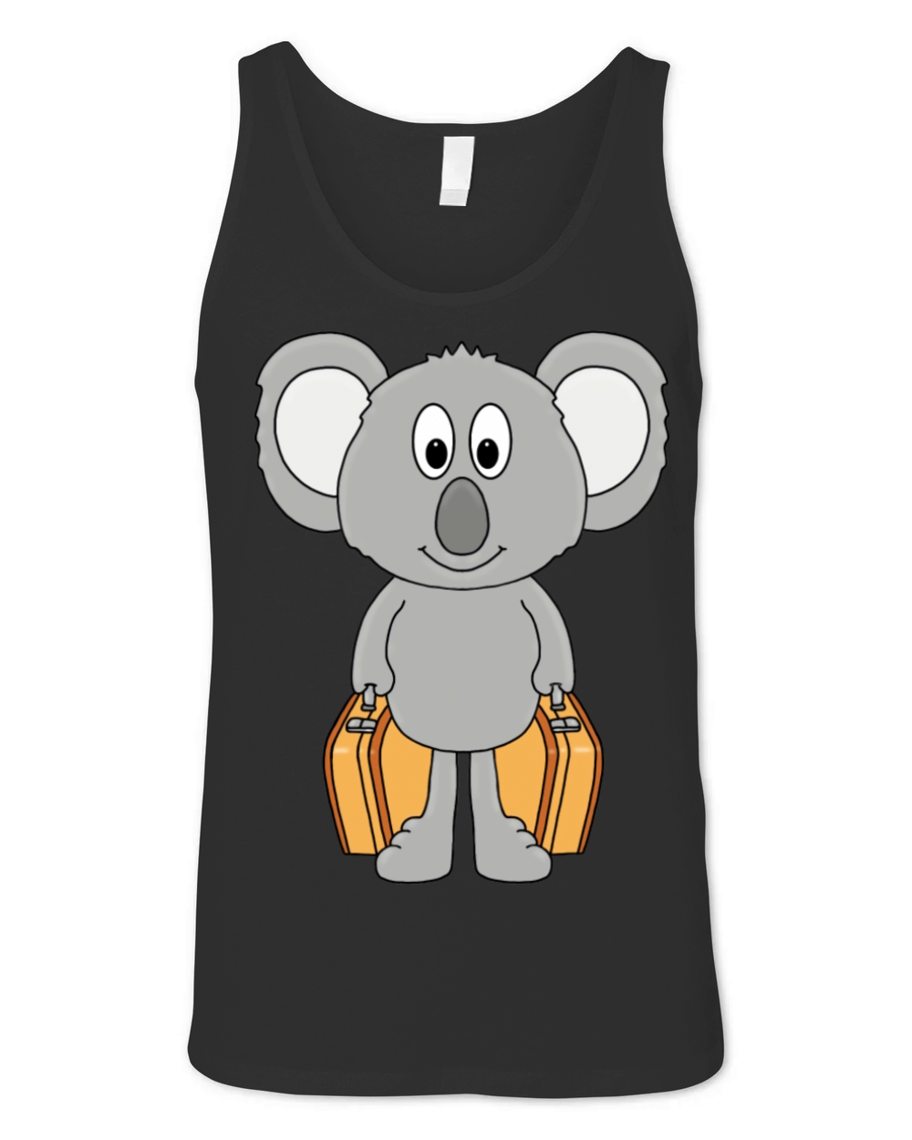 Koala Koffer Suitcases Reise Travel Urlaub Ferien Unisex Jersey Tank