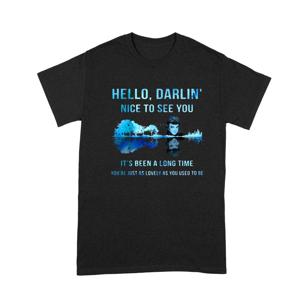 Conway Twitty Hello Darlin’ Nice To See You Guitar Lake Premium T-shirt