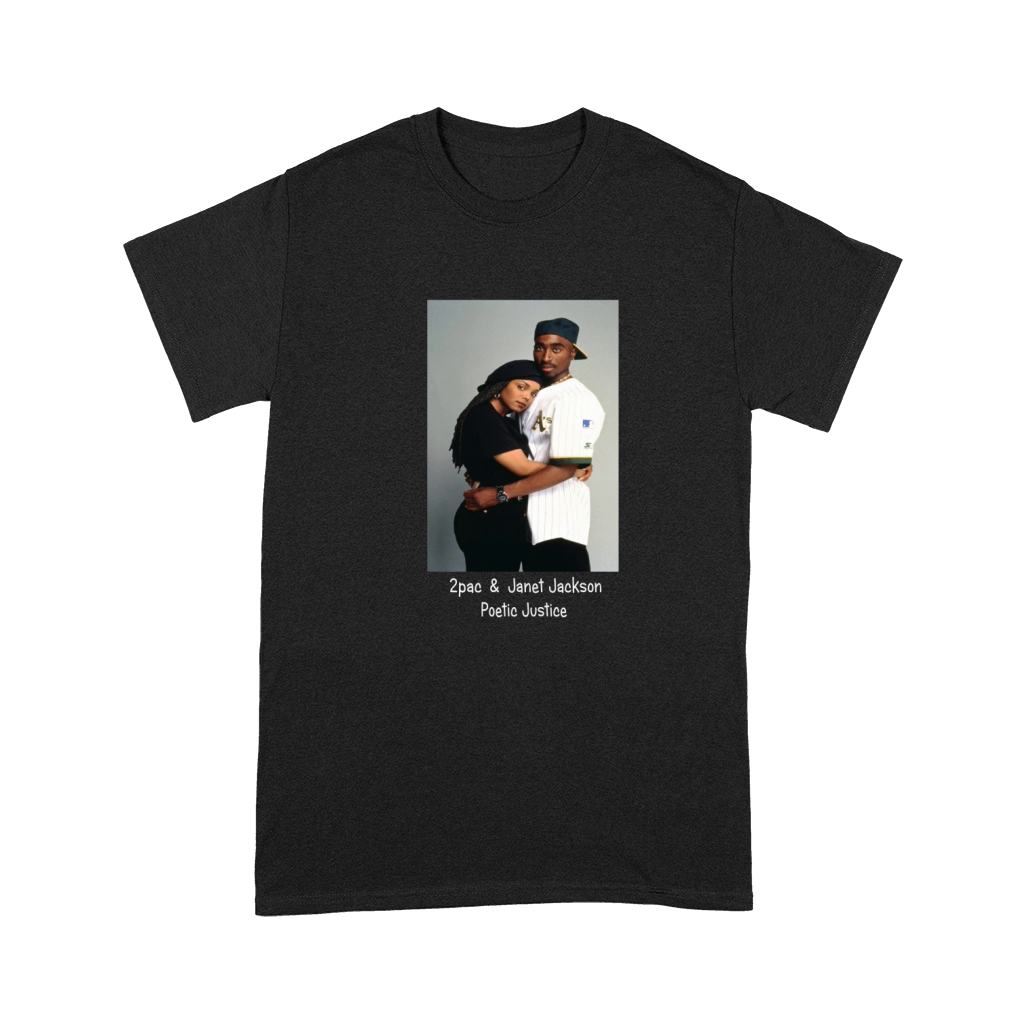 TUPAC 2PAC & JANET JACKSON POETIC JUSTICE Premium T-shirt