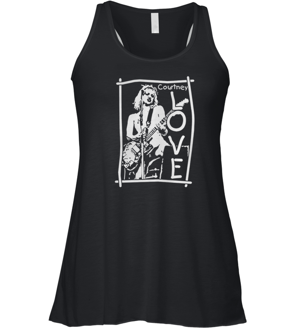 Courtney Fan Love Women's Flowy Tank Top
