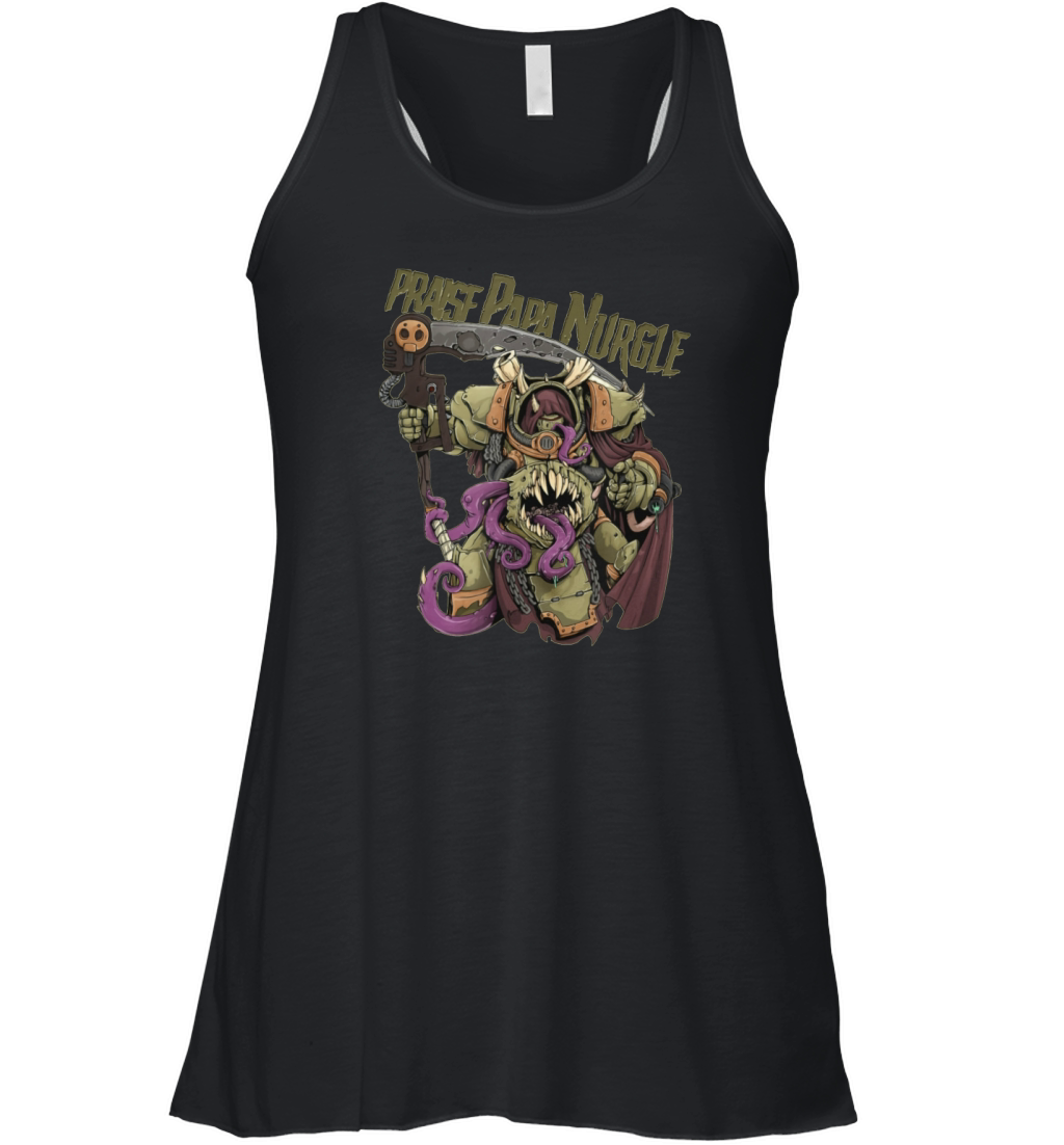 Papa Nurgle Death Guard Women's Flowy Tank Top