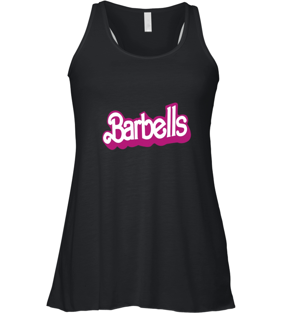 Barbell barbie Women's Flowy Tank Top