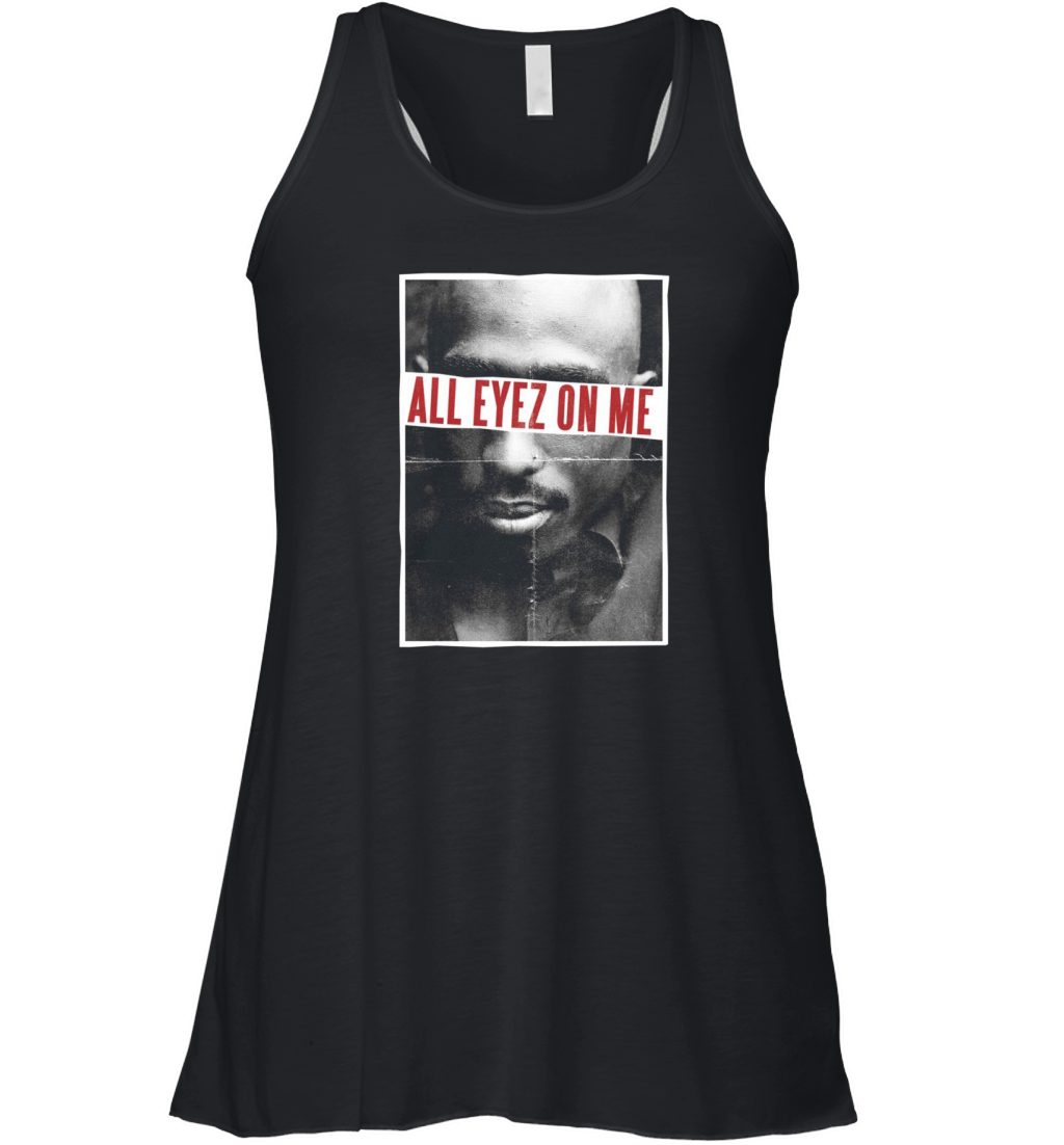 Tupac all eyez on me gift Women's Flowy Tank Top