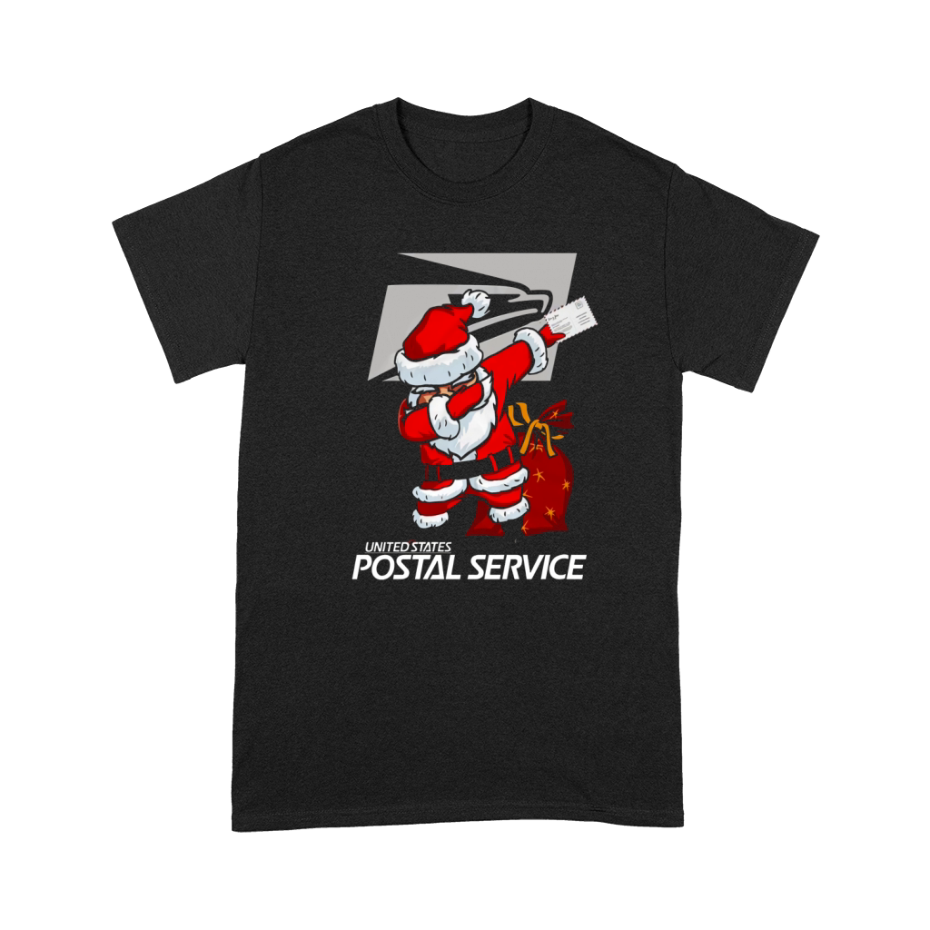 Merry Christmas Santa Claus Dabbing Christmas United States Postal Service Premium T-shirt
